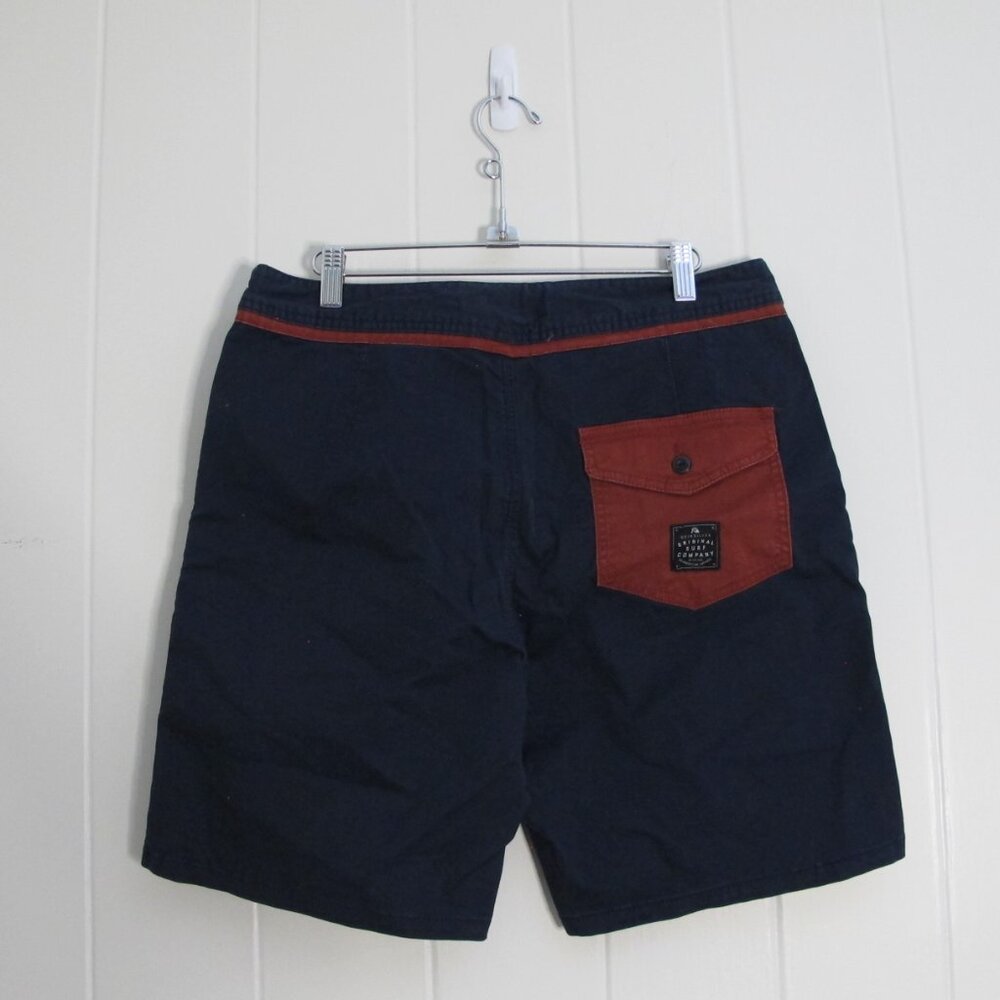 Quiksilver | Waist 32 Street Trunk Yoke Navy Red